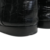 Max Mara Croc-Embossed Loafers - Women's 40