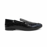 Max Mara Croc-Embossed Loafers - Women's 40