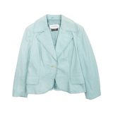 Max Mara Leather Blazer - Women's 14