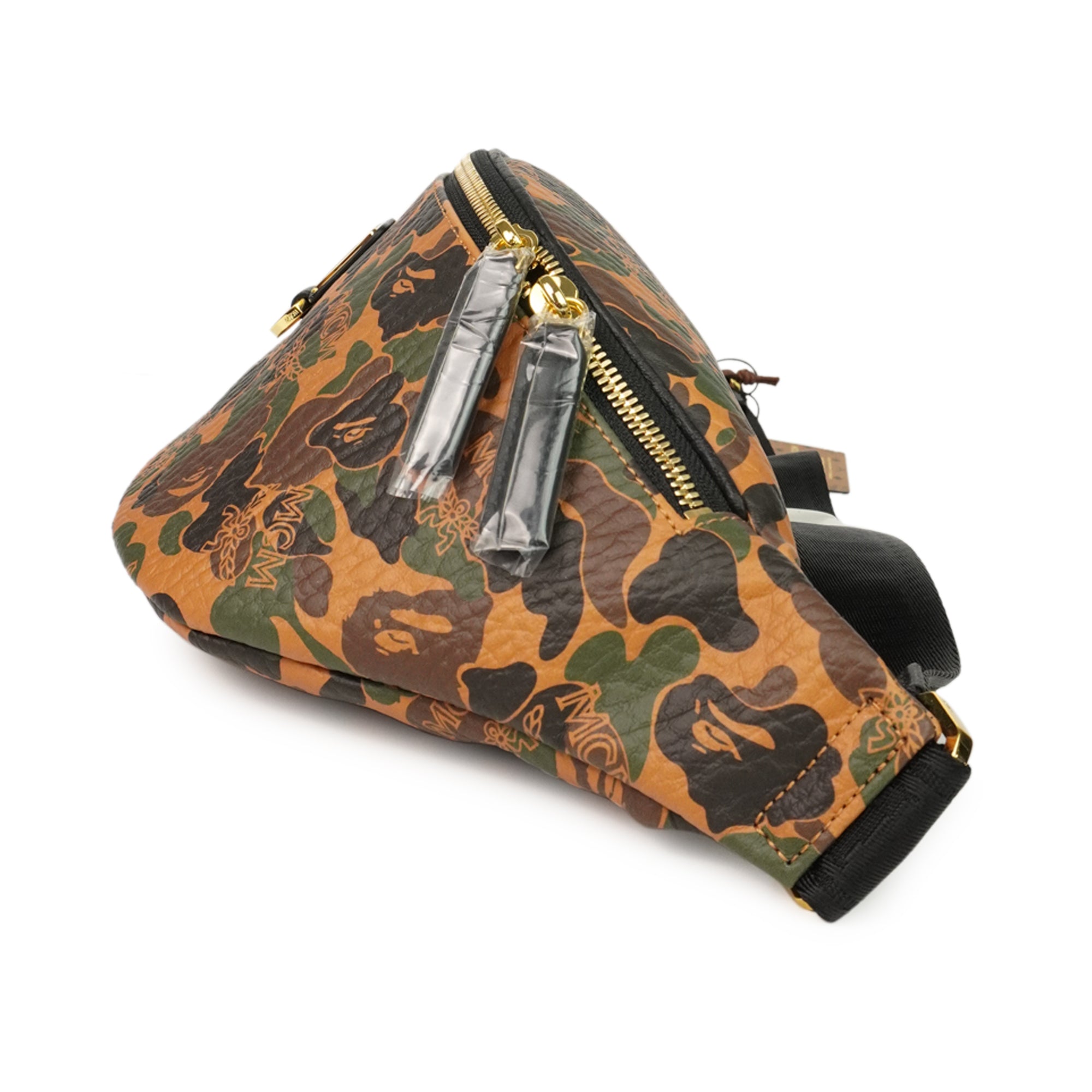 MCM x A Bathing Ape Waist Bag Fashionably Yours