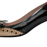 Miu Miu Brogue Kitten Heels - Women's 37.5