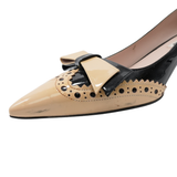 Miu Miu Brogue Kitten Heels - Women's 37.5