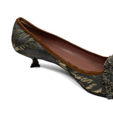Miu Miu Crystal Kitten Heel Pumps - Women's 41