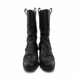 Miu Miu Leather Moto Boots - Women's 39.5