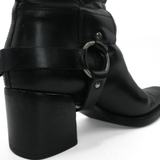 Miu Miu Leather Moto Boots - Women's 39.5