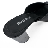 Miu Miu Metallic Mules - Women's 39