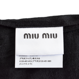 Miu Miu Ruffle Midi Dress - Women's 38