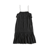 Miu Miu Ruffle Midi Dress - Women's 38