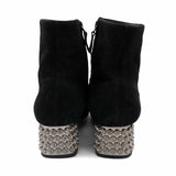 Miu Miu Crystal Ankle Boots - Women's 37