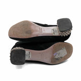 Miu Miu Crystal Ankle Boots - Women's 37