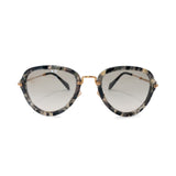 Miu Miu 'SMU 03Q' Aviator Sunglasses