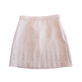 Miu Miu Mini Rhinestone Skirt - Women's 38
