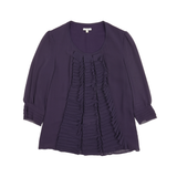 Miu Miu Ruffle Blouse - Women's S