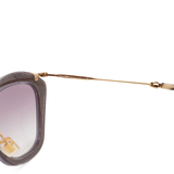 Miu Miu '10NS' Glitter Sunglasses