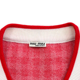 Miu Miu Gingham Cardigan - Women's M