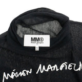 MM6 Maison Margiela Logo Printed High Neck Top - Women's XS