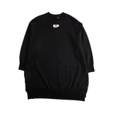MM6 Black Inside Out Oversized Sweater - Women's M
