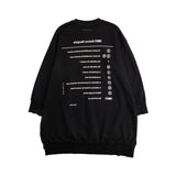 MM6 Black Inside Out Oversized Sweater - Women's M