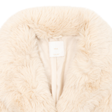 MNG Faux Fur Coat - Women's L