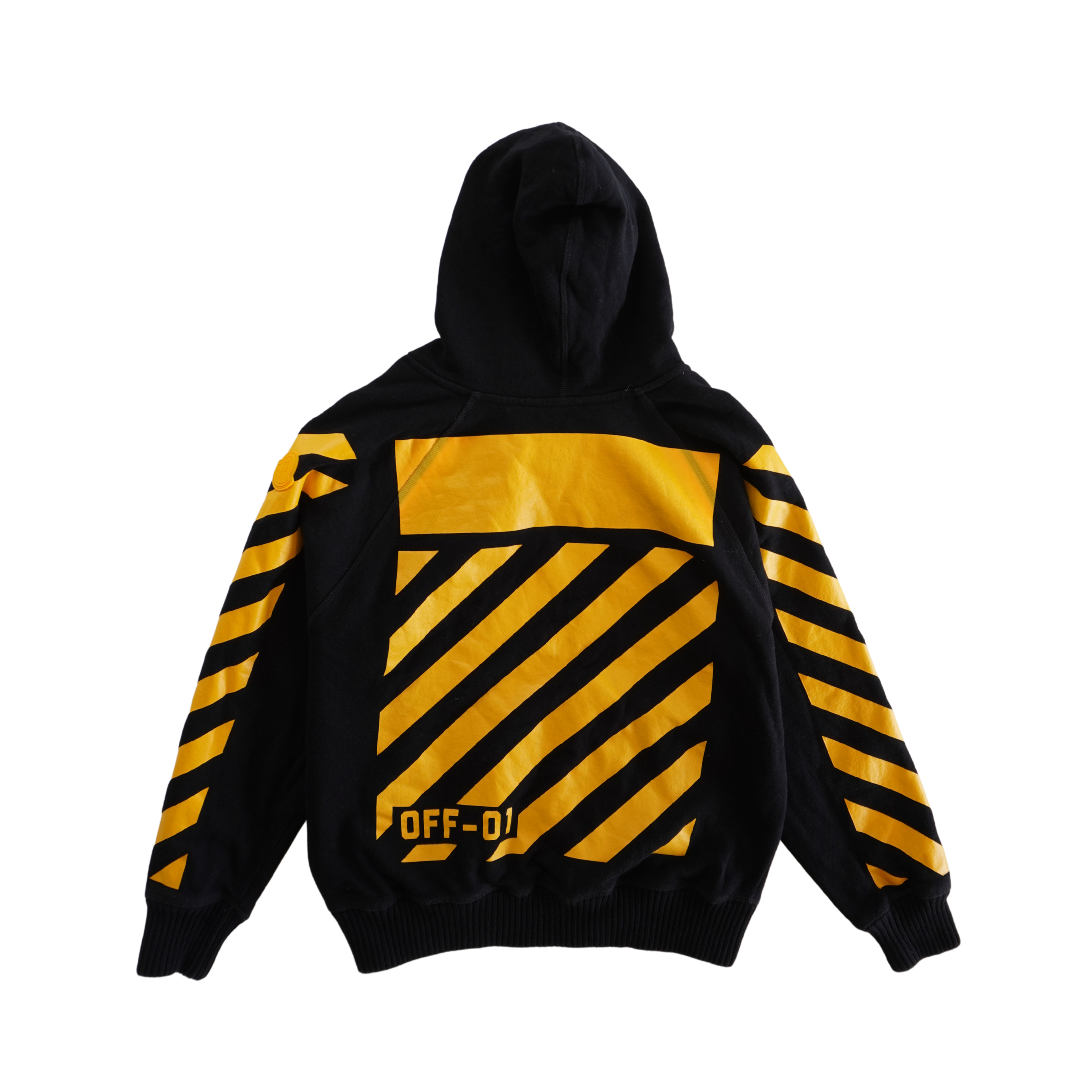 Off White Black And Yellow Sweatshirt Off-White Black Yellow
