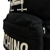 Moschino Nylon Logo Backpack
