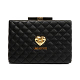 Love Moschino Quilted Clutch