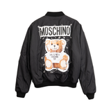 Moschino Safety Pin Teddy Bomber Jacket - Men's 40