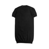 Moschino Black Rhinestone Heart Dress - Women's 38