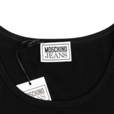 Moschino Jeans Ribbed Logo Tank - Women's L