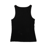 Moschino Jeans Ribbed Logo Tank - Women's L
