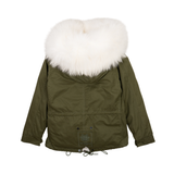 Mr & Mrs Italy 'Mini Parka With Fur' - Women's XS