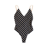 MISBHV Monogram One-Piece Swimsuit - Women's S