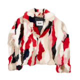 MSGM Rabbit Fur Coat - Women's 42
