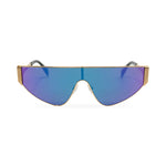 Moschino Gold Iridescent Sunglasses front