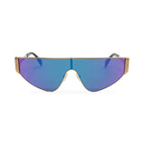 Moschino Gold Iridescent Sunglasses front