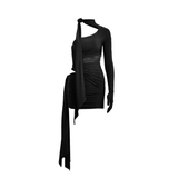 Mugler x H&M 'Asymmetric Cut-Out Mini' Dress - Women's M