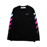 Off-White 'Diagonal Gradient' Long Sleeve T-Shirt - Men's L