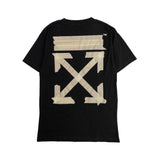 Off-White Black Tape T-Shirt - Men's XXS