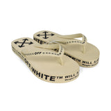 Off-White Flip Flops - Men's 41