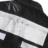 Off White 'Arrows Slim' Denim Jacket - Men's M