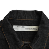 Off White 'Arrows Slim' Denim Jacket - Men's M