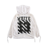 OFF-WHITE Pullover Windbreaker Jacket - Women's L