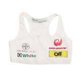 OFF-WHITE 'Muti-Logo' Sports Bra - Women's 42