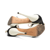 Oscar De La Renta Straw Heels - Women's 39.5