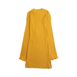 Ottolinger 'Tied-Waist Ribbed-Knit' Dress - Women's S