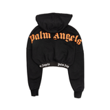 Palm Angels Cropped Hoodie - Women's S