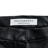 Philosophy Di Alberta Ferretti Croc-Embossed Pants - Women's 10
