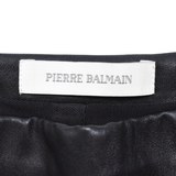 Pierre Balmain Leather Mini Dress - Women's 42