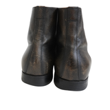 Prada Saffiano Leather Combat Boots - Men's 10.5