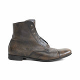 Prada Saffiano Leather Combat Boots - Men's 10.5